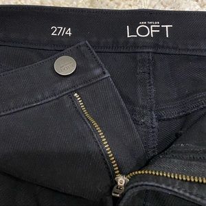 Loft Black Jean Jeggings